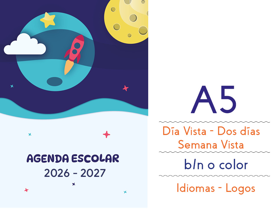 agenda escolar personalizada primaria 