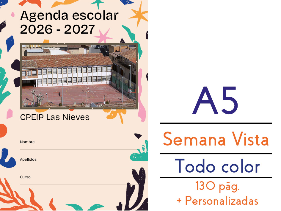 agendas escolares personalizadas secuandarias