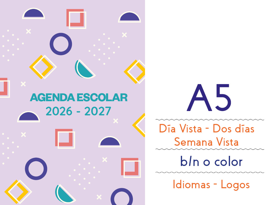 agenda escolar personalizada guardería 